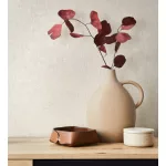 Ritus: Törtfehér-bézs vakolatmintás egyszínű matt texturált (mosható) vlies-vinyl tapéta