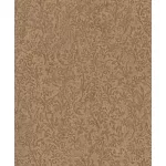 Ritus: Barna alapon fémes bronz virág mintás (mosható) vlies-vinyl tapéta