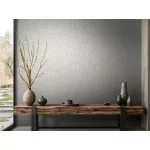 Ritus: Modern ezüst szürke rombusz mintás (mosható) vlies-vinyl tapéta