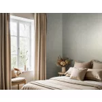 Ritus: Modern barna-kék rombusz mintás (mosható) vlies-vinyl tapéta