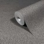 Ritus: Matt datolyabarna matt beton hatású (mosható) vlies-vinyl tapéta