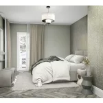 Ritus: Matt zöldes-szürke beton hatású (mosható) vlies-vinyl tapéta