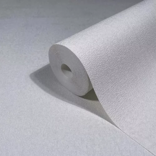 Ritus: Matt márványfehér beton hatású (mosható) vlies-vinyl tapéta