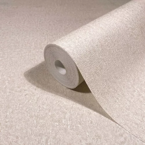 Ritus: Matt bézsbarna beton hatású (mosható) vlies-vinyl tapéta