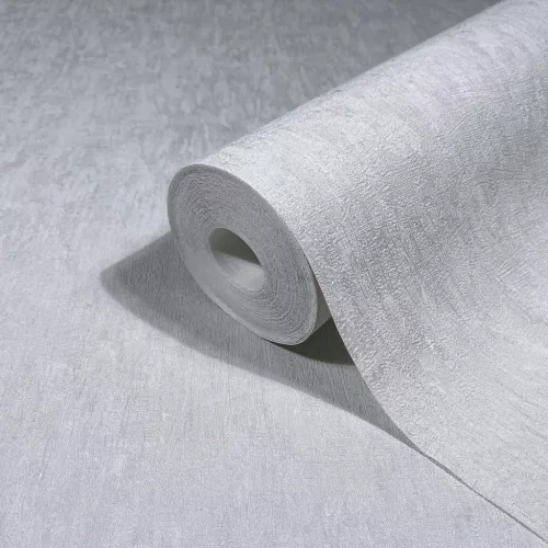 Ritus: Matt alabástromfehér beton hatású (mosható) vlies-vinyl tapéta