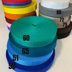 Polipropilén heveder szalag: 2,5 cm-es különböző színekben