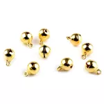 Karácsonyi csengettyű Ø8 mm arany színű