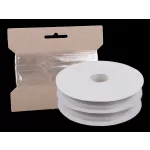 Szilikon gumi, elasztikus: 20 mm széles (melltartó pánt, fehérneműbe stb.)