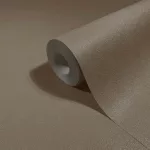 Naomi: Modern krém latte barna strukturált (mosható) vlies-vinyl tapéta