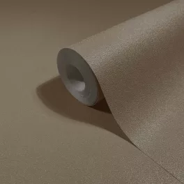   Naomi: Modern krém latte barna strukturált (mosható) vlies-vinyl tapéta