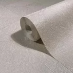 Naomi: Modern selyem bézs geometriai mintás (mosható) vlies alapon hab felületű tapéta