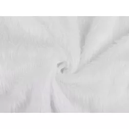   AKCIÓS: Fehér báránykás műszőrme (13-15 mm hosszú): FEHÉR