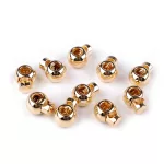 Fém rozsdamentes rugós, zsinór szabályozó, zsinórvég 14x18 mm (egy lyukas) több FÉMES színben