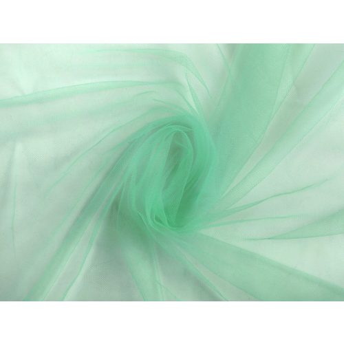 AKCIÓS: Menta fátyol tüll (160 cm széles) (#9)