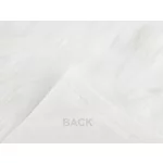 Fehér hosszúszőrű műszőrme 20*150 cm-es csíkokra szabva