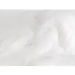 Fehér hosszúszőrű műszőrme (5,5-6 cm hosszú)