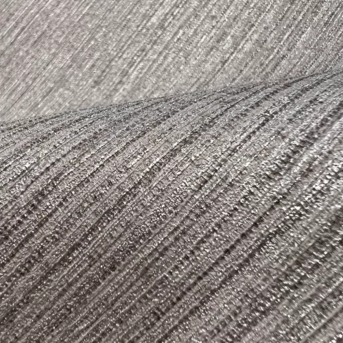 Metálos kollekció Speciel FX2: Szürkésbarna alapon ezüst strukturált (mosható) vlies-vinyl tapéta