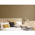 Metálos kollekció Speciel FX2: Mustársárga alapon aranyozott strukturált (mosható) vlies-vinyl tapéta