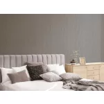 Metálos kollekció Speciel FX2: Barnás alapon ezüst strukturált (mosható) vlies-vinyl tapéta