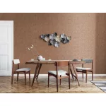 Metálos kollekció Speciel FX2: Bronzos-barnás, réz fényű (mosható) vlies-vinyl tapéta