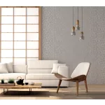 Metálos kollekció Speciel FX2: Pezsgőarany geometrikus háló mintás (mosható) vlies-vinyl tapéta