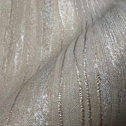 Metálos kollekció Speciel FX2: Homokbézs selyemfényű textúrás (mosható) vlies-vinyl tapéta