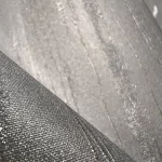 Metálos kollekció Speciel FX2: Gyöngyszürke-ezüst arany erezetcsíkos (mosható) vlies-vinyl tapéta