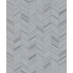 Metálos kollekció Speciel FX2: Ezüstös halszálka-chevron mintás (mosható) vlies-vinyl tapéta