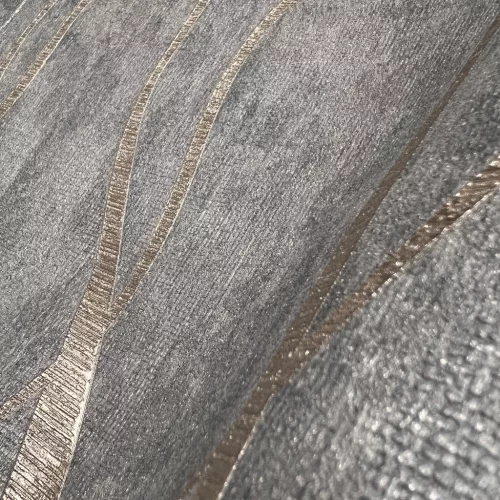 Metálos kollekció Speciel FX2: Acélkék alapon finom metál ívhullámos (mosható) vlies-vinyl tapéta