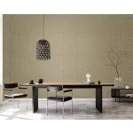 Metálos kollekció Speciel FX2: Krém-arany geometrikus ívmintás (mosható) vlies-vinyl tapéta