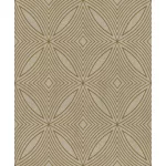 Metálos kollekció Speciel FX2: Krém-arany geometrikus ívmintás (mosható) vlies-vinyl tapéta