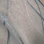 Metálos kollekció Speciel FX2: Kék alapon türkizes-metál finom ívhullámos (mosható) vlies-vinyl tapéta