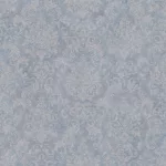 Metálos kollekció Speciel FX2: Kékesszürke-ezüstös barokk damaszt mintás (mosható) vlies-vinyl tapéta
