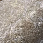 Metálos kollekció Speciel FX2: Arany-szürke barokk damaszt mintás (mosható) vlies-vinyl tapéta