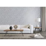 Metálos kollekció Speciel FX2: Hamuszürke ezüstfényű márványmintás (mosható) vlies-vinyl tapéta