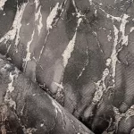 Metálos kollekció Speciel FX2: Grafitfekete ezüstösen erezett márványmintás (mosható) vlies-vinyl tapéta