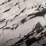 Metálos kollekció Speciel FX2: Ónix-ezüst márványerezetes (mosható) vlies-vinyl tapéta