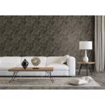 Metálos kollekció Speciel FX2: Grafit-arany ónixhatású márványerezetes (mosható) vlies-vinyl tapéta