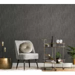 Metálos kollekció Speciel FX2: Mokkabarna aranyfényű bőrtextúrás (mosható) vlies-vinyl tapéta