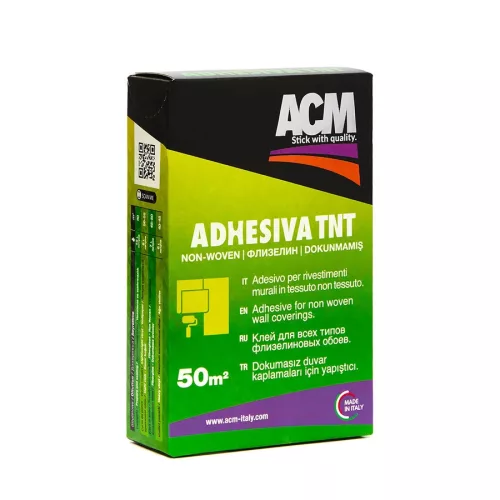 Tapéta ragasztó vlies és vinyl tapétákhoz ACM ADHESIVA TNT (250g)