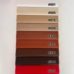 Spring Kültéri só-klór és UV álló műbőr bútorszövet - 18 színben