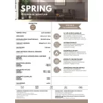 Spring Kültéri só-klór és UV álló műbőr bútorszövet - 18 színben