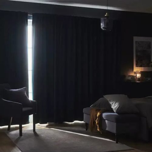 Fényzáró sötétítő és hőszigetelő függöny (blackout) - több színben