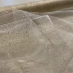Arany csillámos (glitter) tüll No.2. (#10)