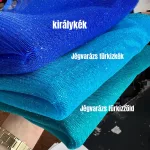 Királykék csillámos (glitter) tüll (#8)