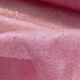 Rágógumi rózsaszín csillámos (glitter) tüll (#1)