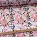 Designer vízálló szövet: Szívecskés tűpárnás-rózsáa-levendulás