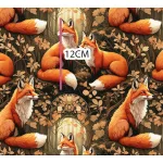 Designer vízálló szövet: Őszi rókás