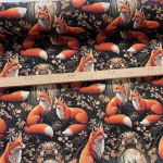 Designer vízálló szövet: Őszi rókás