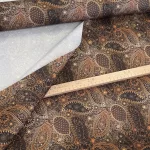 Designer vízálló szövet: Barna varázsmandalás